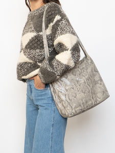 Vintage x Snakeskin Leather Purse