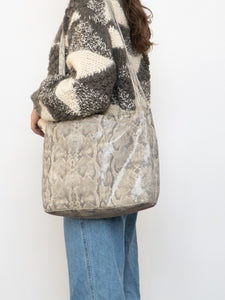 Vintage x Snakeskin Leather Purse