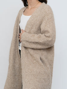 CLUB MONACO x Alpaca, Wool-Blend Cardigan (XS-M)