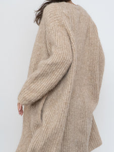 CLUB MONACO x Alpaca, Wool-Blend Cardigan (XS-M)