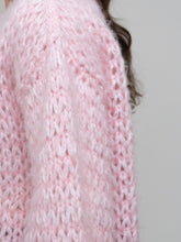 Load image into Gallery viewer, Vintage x Handmade Baby Pink Chunky Knit Sweater (XS-L)