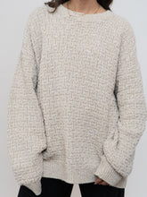 Load image into Gallery viewer, Vintage x Made in USA x Oatmeal Cotton Knit Sweater (XS-XL)