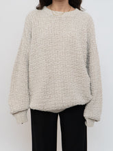 Load image into Gallery viewer, Vintage x Made in USA x Oatmeal Cotton Knit Sweater (XS-XL)