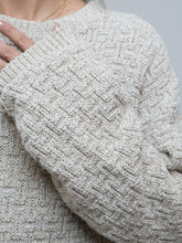 Load image into Gallery viewer, Vintage x Made in USA x Oatmeal Cotton Knit Sweater (XS-XL)