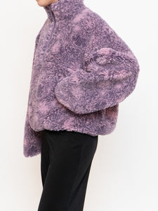 TNA x Purple Half-Zip Cozy Fleece (XS-L)