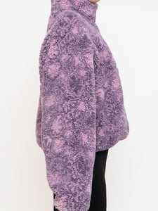TNA x Purple Half-Zip Cozy Fleece (XS-L)