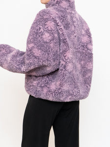 TNA x Purple Half-Zip Cozy Fleece (XS-L)