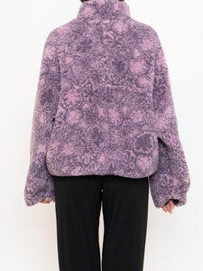 TNA x Purple Half-Zip Cozy Fleece (XS-L)