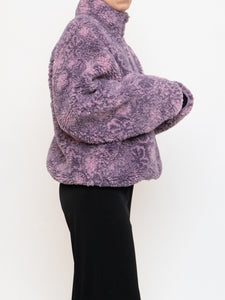 TNA x Purple Half-Zip Cozy Fleece (XS-L)