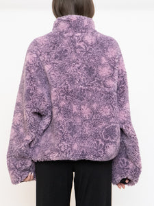 TNA x Purple Half-Zip Cozy Fleece (XS-L)