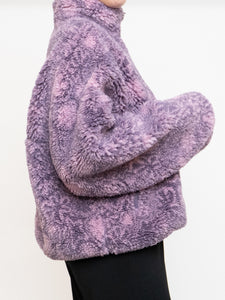 TNA x Purple Half-Zip Cozy Fleece (XS-L)