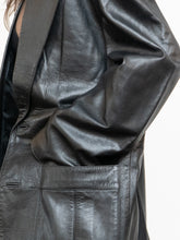 Load image into Gallery viewer, Vintage x Black Leather Blazer (S-L)