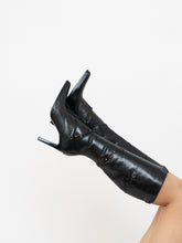 Load image into Gallery viewer, Vintage x Made in Brazil x PEGABO Black Buckled Leather Boot (6)