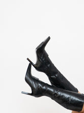 Load image into Gallery viewer, Vintage x Made in Brazil x PEGABO Black Buckled Leather Boot (6)