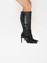 Load image into Gallery viewer, Vintage x Made in Brazil x PEGABO Black Buckled Leather Boot (6)