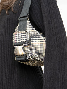 Vintage x RALPH LAUREN Houndstooth Nylon Buckled Purse