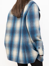 Load image into Gallery viewer, RALPH LAUREN POLO x Blue Plaid Wool-Blend Coat (XS-L)