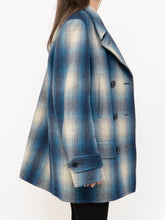 Load image into Gallery viewer, RALPH LAUREN POLO x Blue Plaid Wool-Blend Coat (XS-L)