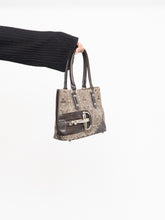 Load image into Gallery viewer, Vintage x Gucci-style GIOSARDI Buckled Brown Logo Purse