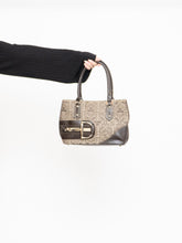 Load image into Gallery viewer, Vintage x Gucci-style GIOSARDI Buckled Brown Logo Purse
