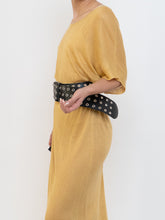 Load image into Gallery viewer, IOANNA KOUBBELA x Made in Greece x Gold Yellow Sheer Knit Dress (XS-L)