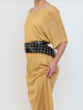 Load image into Gallery viewer, IOANNA KOUBBELA x Made in Greece x Gold Yellow Sheer Knit Dress (XS-L)