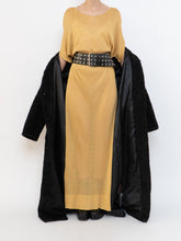 Load image into Gallery viewer, IOANNA KOUBBELA x Made in Greece x Gold Yellow Sheer Knit Dress (XS-L)
