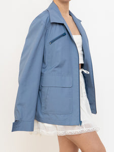 Vintage x Made in Korea x LONDON FOG Blue Cotton Jacket (XS-L)