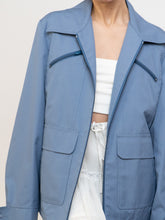 Load image into Gallery viewer, Vintage x Made in Korea x LONDON FOG Blue Cotton Jacket (XS-L)
