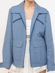 Vintage x Made in Korea x LONDON FOG Blue Cotton Jacket (XS-L)