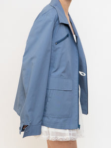 Vintage x Made in Korea x LONDON FOG Blue Cotton Jacket (XS-L)