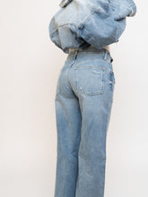 Load image into Gallery viewer, GAP x Lightwash Distresseed Denim (S, M)
