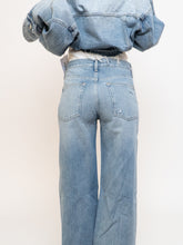 Load image into Gallery viewer, GAP x Lightwash Distresseed Denim (S, M)