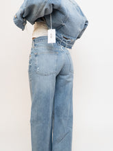 Load image into Gallery viewer, GAP x Lightwash Distresseed Denim (S, M)