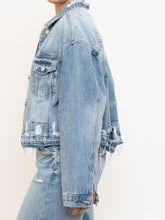 Load image into Gallery viewer, VERVET x Deadstock Distressed Denim Cropped Jacket (S-L)