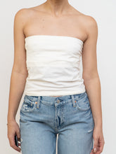Load image into Gallery viewer, Vintage x Cream Cotton Tube Top (S, M)