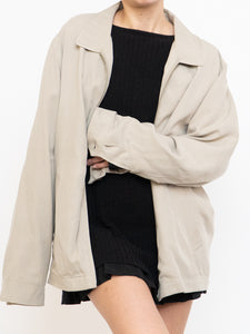 Vintage x Beige Silk Jacket (XS-L)