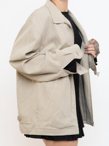 Vintage x Beige Silk Jacket (XS-L)