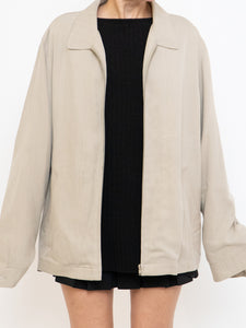 Vintage x Beige Silk Jacket (XS-L)