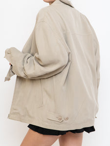 Vintage x Beige Silk Jacket (XS-L)
