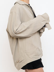 Vintage x Beige Silk Jacket (XS-L)