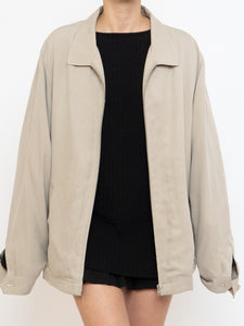 Vintage x Beige Silk Jacket (XS-L)