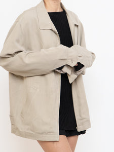 Vintage x Beige Silk Jacket (XS-L)