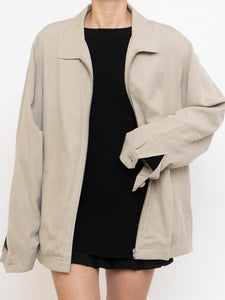 Vintage x Beige Silk Jacket (XS-L)