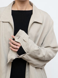 Vintage x Beige Silk Jacket (XS-L)