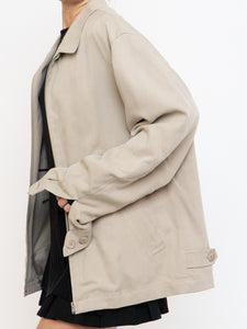 Vintage x Beige Silk Jacket (XS-L)