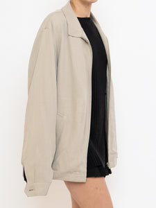 Vintage x Beige Silk Jacket (XS-L)