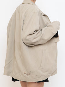 Vintage x Beige Silk Jacket (XS-L)