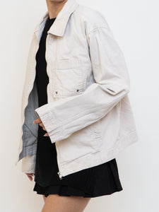 Vintage x LEE Cream Denim Jacket (XS-L)