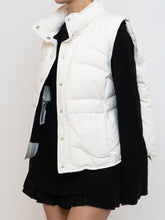 Load image into Gallery viewer, Vintage x White Down, Feather Puffer Vest (S-XL)